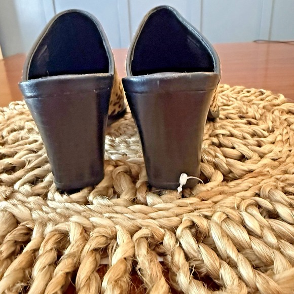 Matisse Women's Commodore Calf Hair Mule Heels – Size 7.5M – Animal Print – Leat - Picture 10 of 13